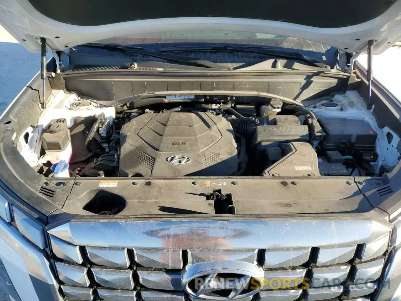 12 Photograph of a damaged car KM8R74GE7RU689189 HYUNDAI PALISADE 2024