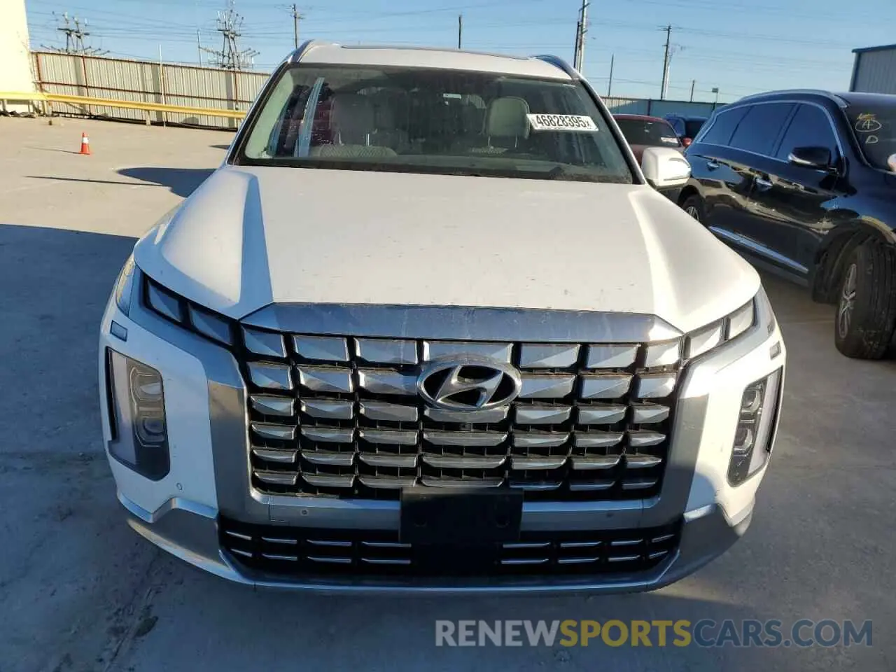 5 Photograph of a damaged car KM8R74GE7RU689189 HYUNDAI PALISADE 2024