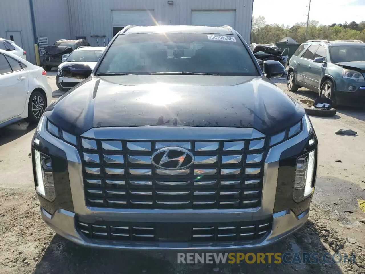 5 Photograph of a damaged car KM8R74GE7RU751108 HYUNDAI PALISADE 2024