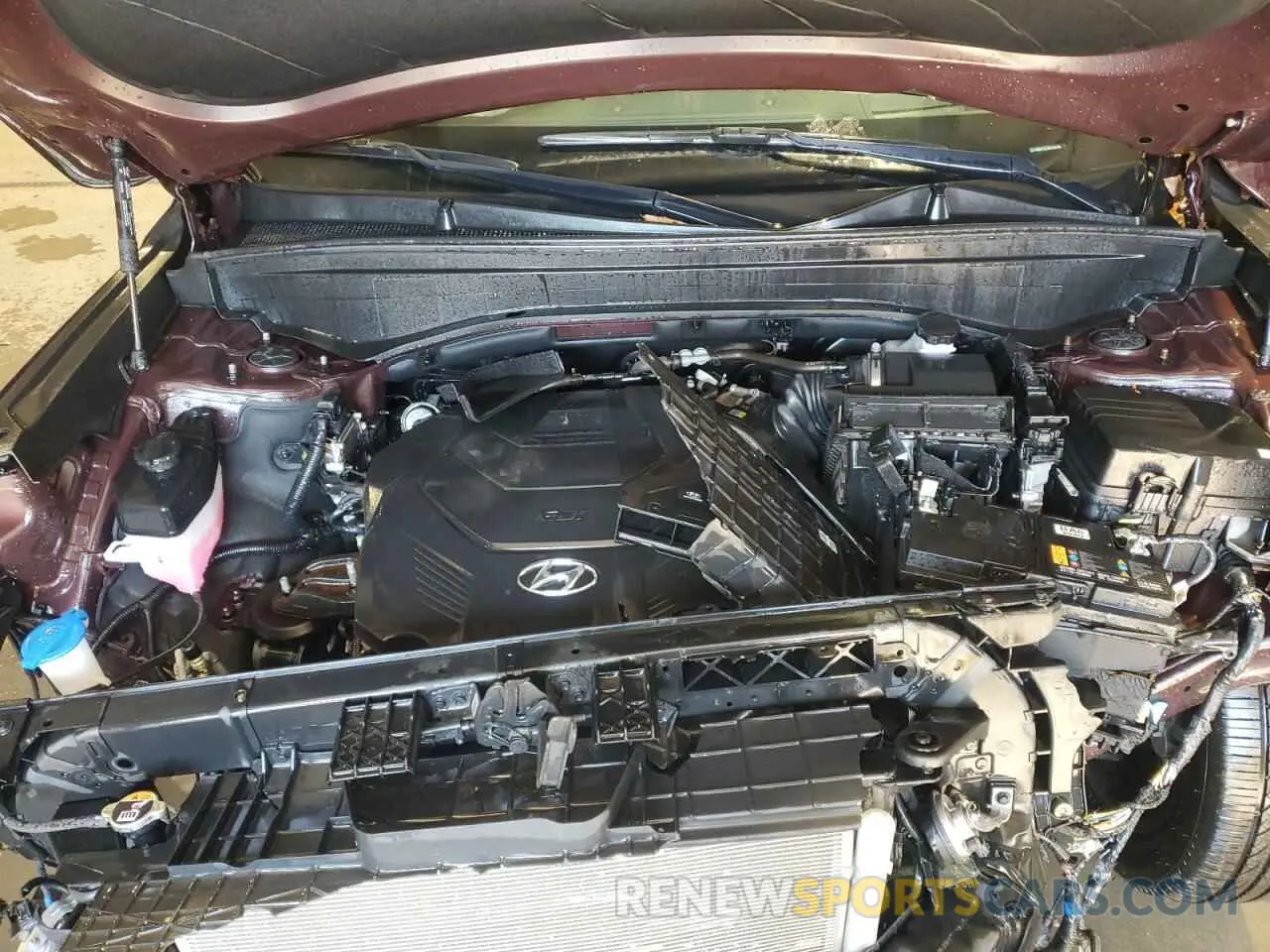 12 Photograph of a damaged car KM8R74GE8RU654886 HYUNDAI PALISADE 2024