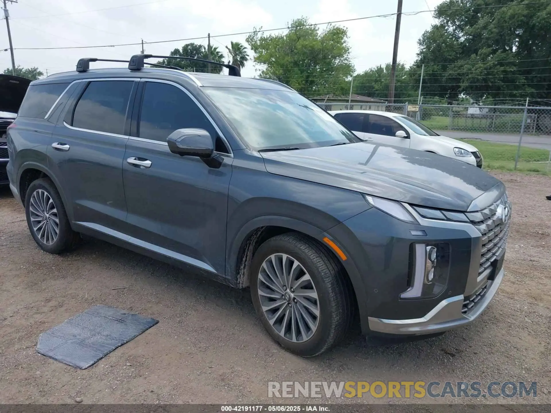 1 Photograph of a damaged car KM8R74GE9RU697553 HYUNDAI PALISADE 2024