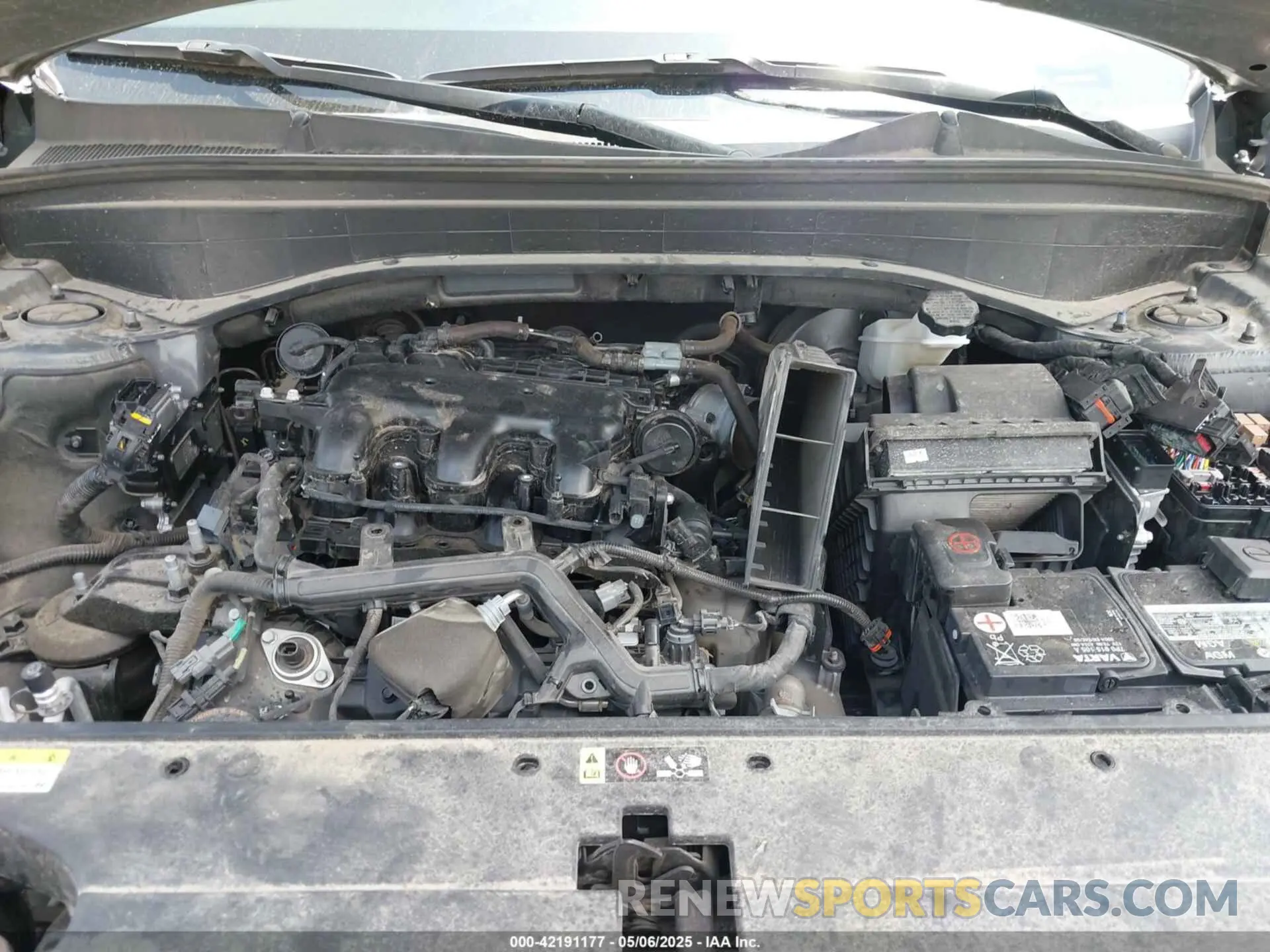 10 Photograph of a damaged car KM8R74GE9RU697553 HYUNDAI PALISADE 2024
