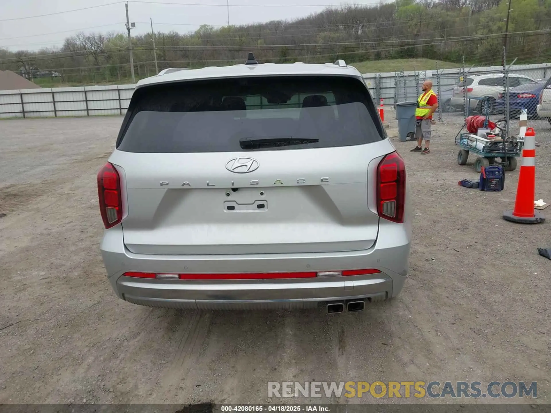 16 Photograph of a damaged car KM8R74GEXRU771451 HYUNDAI PALISADE 2024