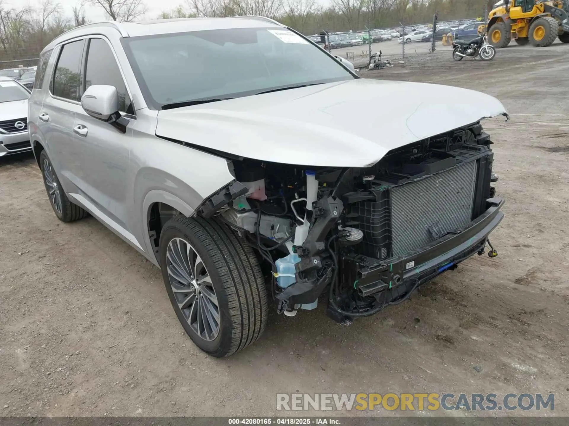 6 Photograph of a damaged car KM8R74GEXRU771451 HYUNDAI PALISADE 2024