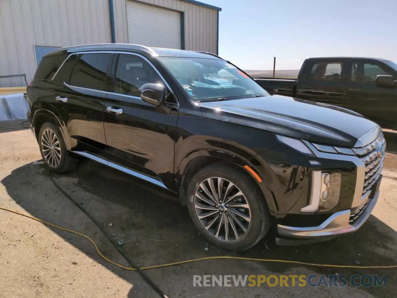 4 Photograph of a damaged car KM8R7DGE0RU687557 HYUNDAI PALISADE 2024