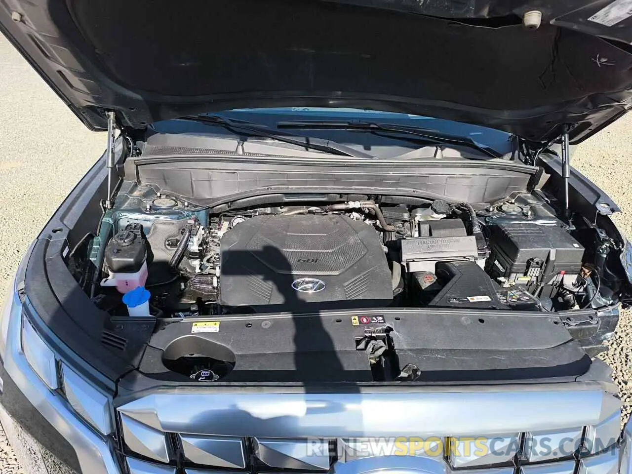 13 Photograph of a damaged car KM8R7DGE0RU690782 HYUNDAI PALISADE 2024