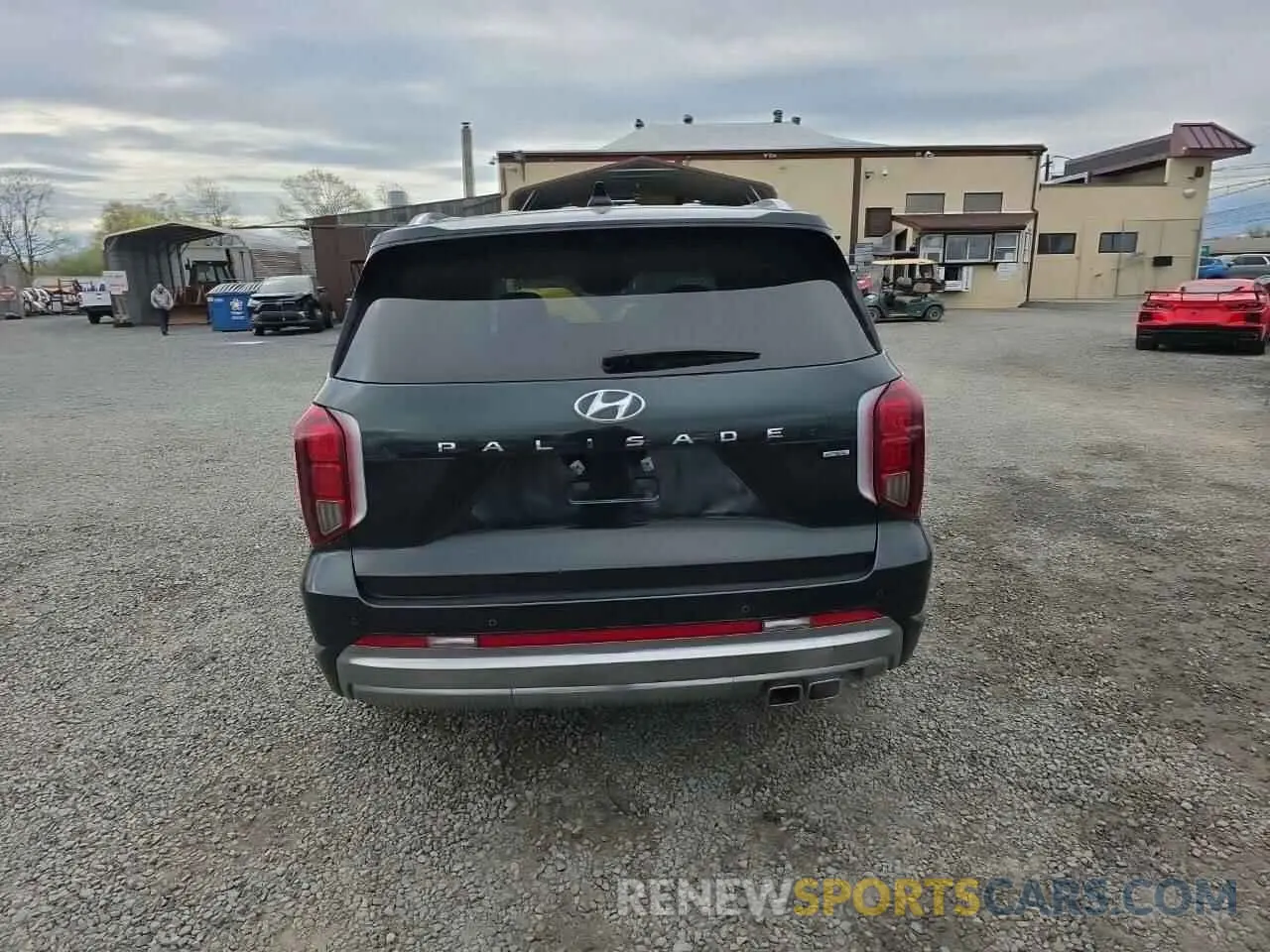 6 Photograph of a damaged car KM8R7DGE0RU690782 HYUNDAI PALISADE 2024