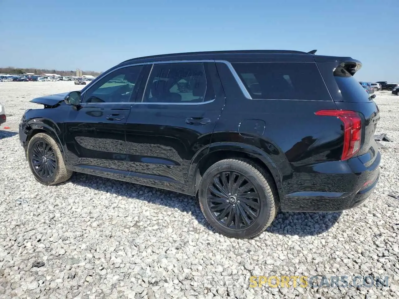 2 Photograph of a damaged car KM8R7DGE0RU698445 HYUNDAI PALISADE 2024