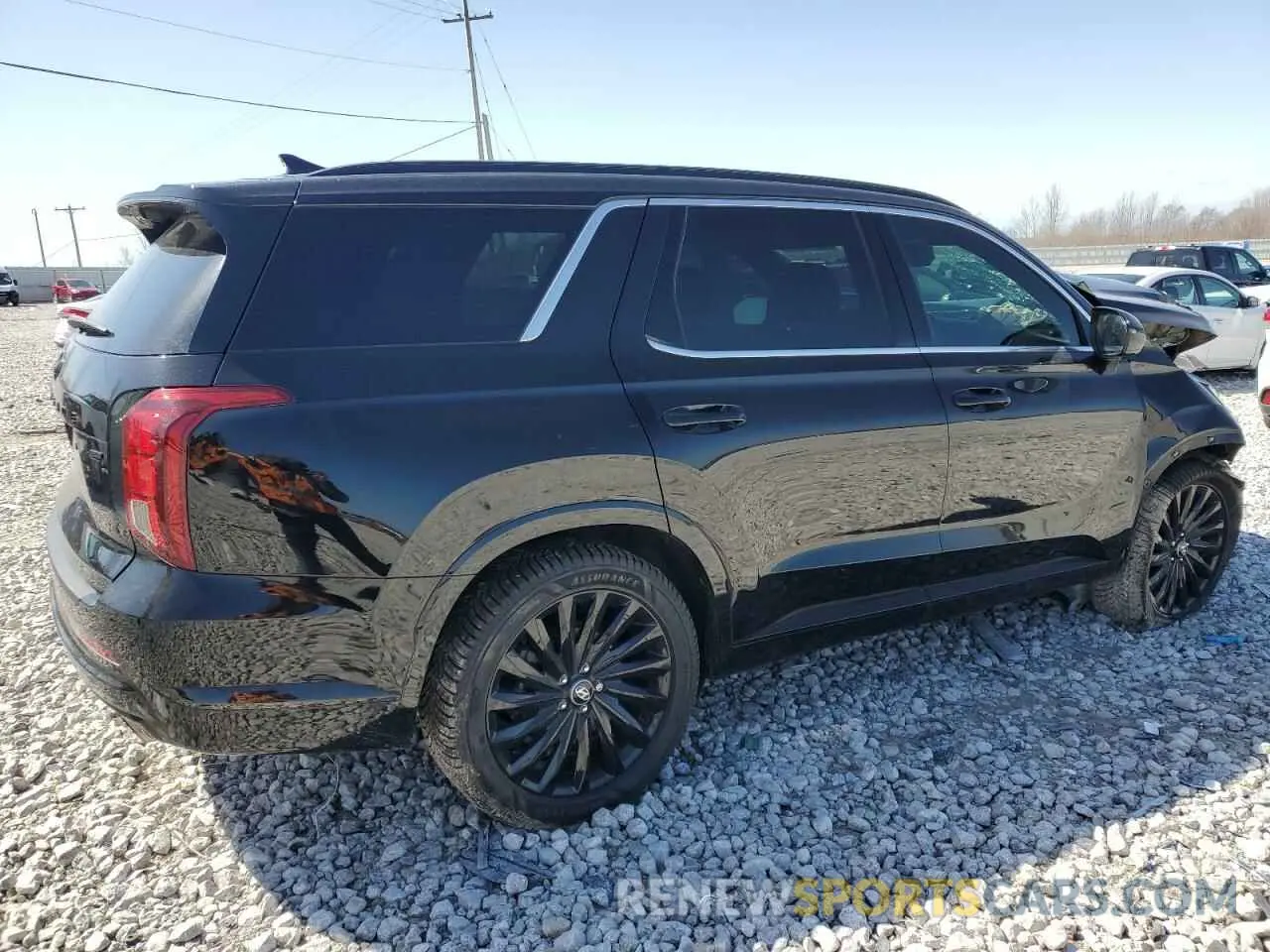 3 Photograph of a damaged car KM8R7DGE0RU698445 HYUNDAI PALISADE 2024