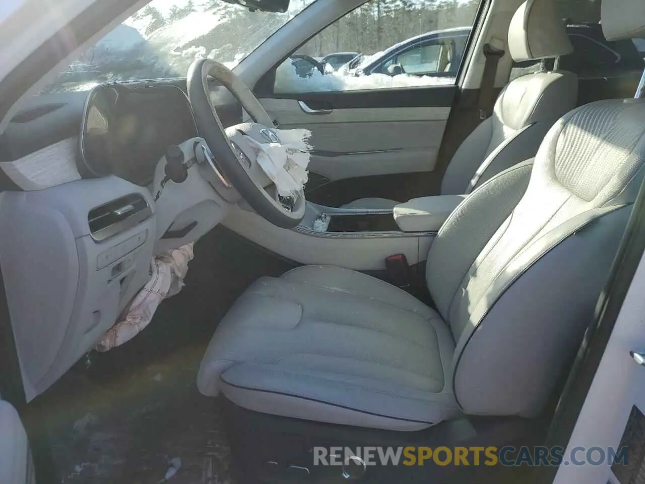 7 Photograph of a damaged car KM8R7DGE0RU703708 HYUNDAI PALISADE 2024