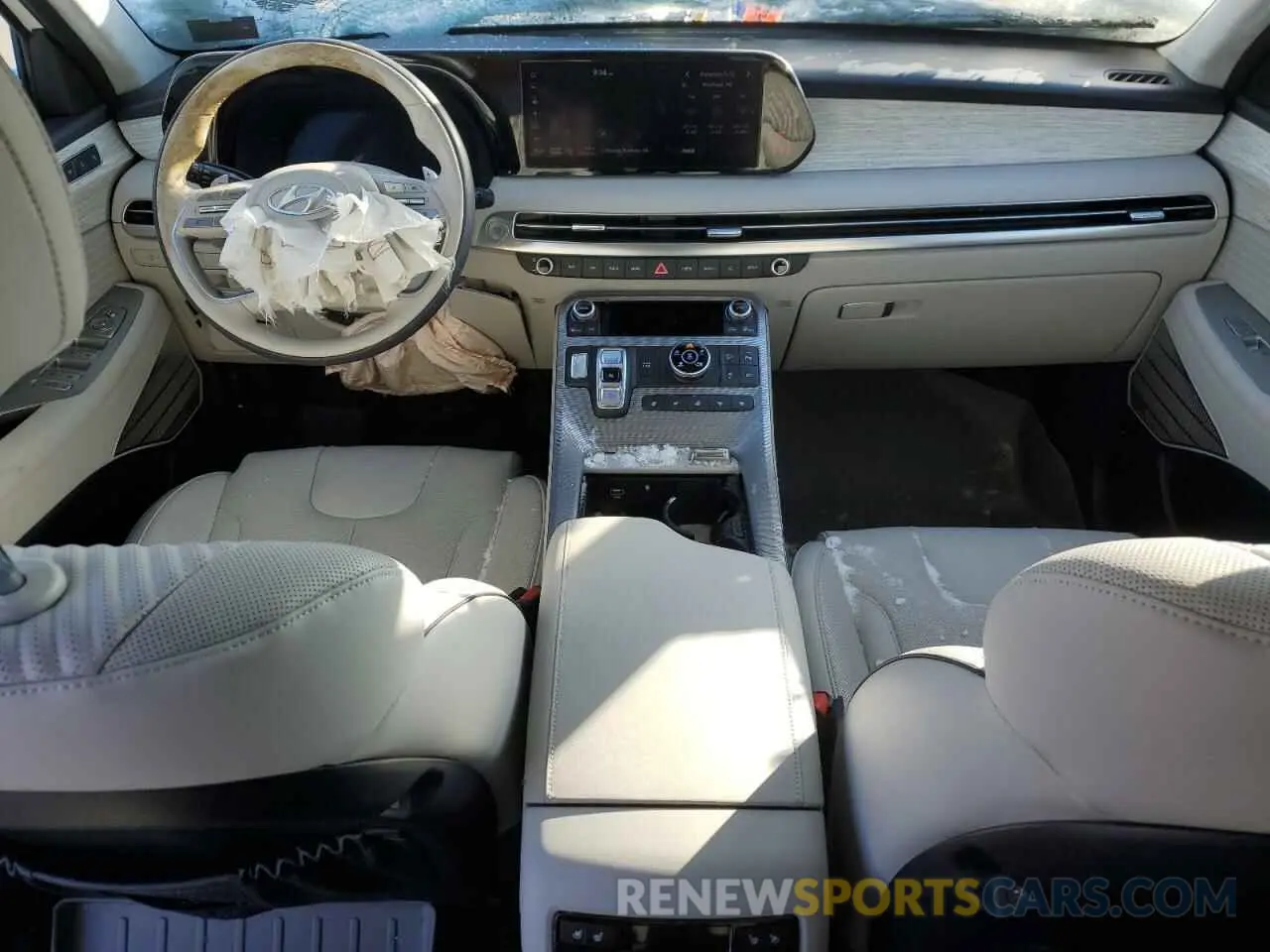 8 Photograph of a damaged car KM8R7DGE0RU703708 HYUNDAI PALISADE 2024