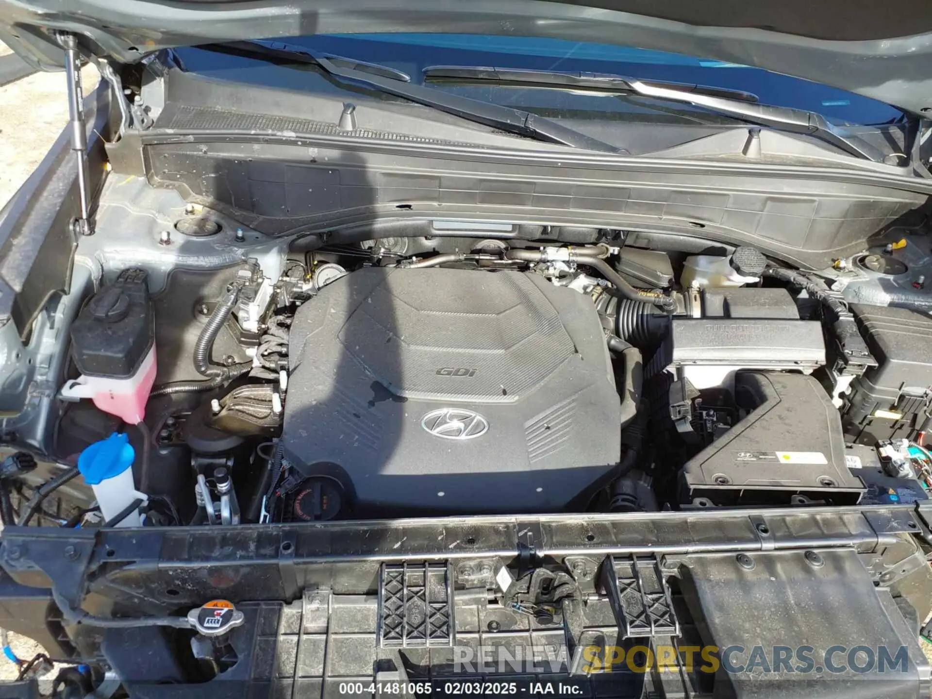 10 Photograph of a damaged car KM8R7DGE0RU743111 HYUNDAI PALISADE 2024