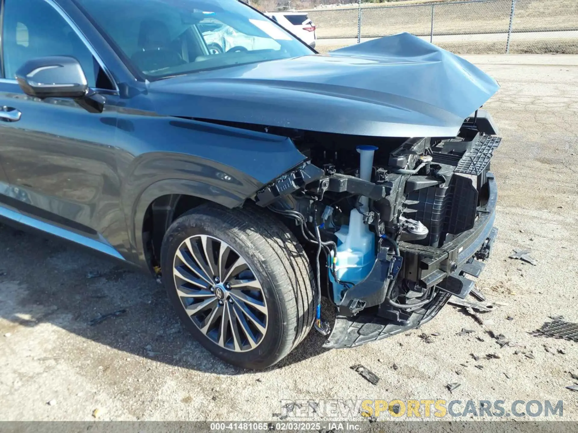 6 Photograph of a damaged car KM8R7DGE0RU743111 HYUNDAI PALISADE 2024