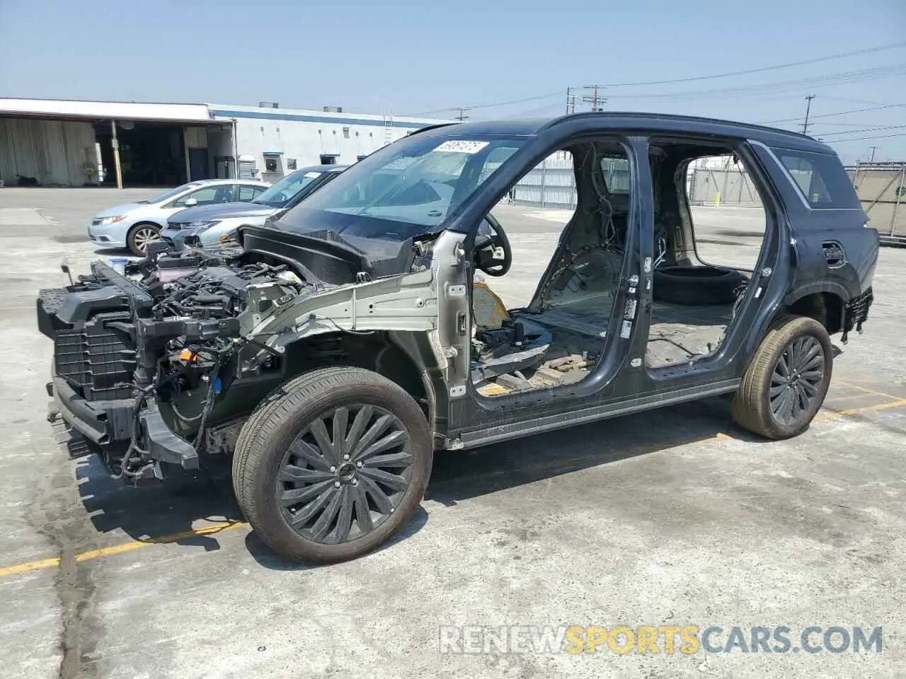1 Photograph of a damaged car KM8R7DGE0RU763438 HYUNDAI PALISADE 2024