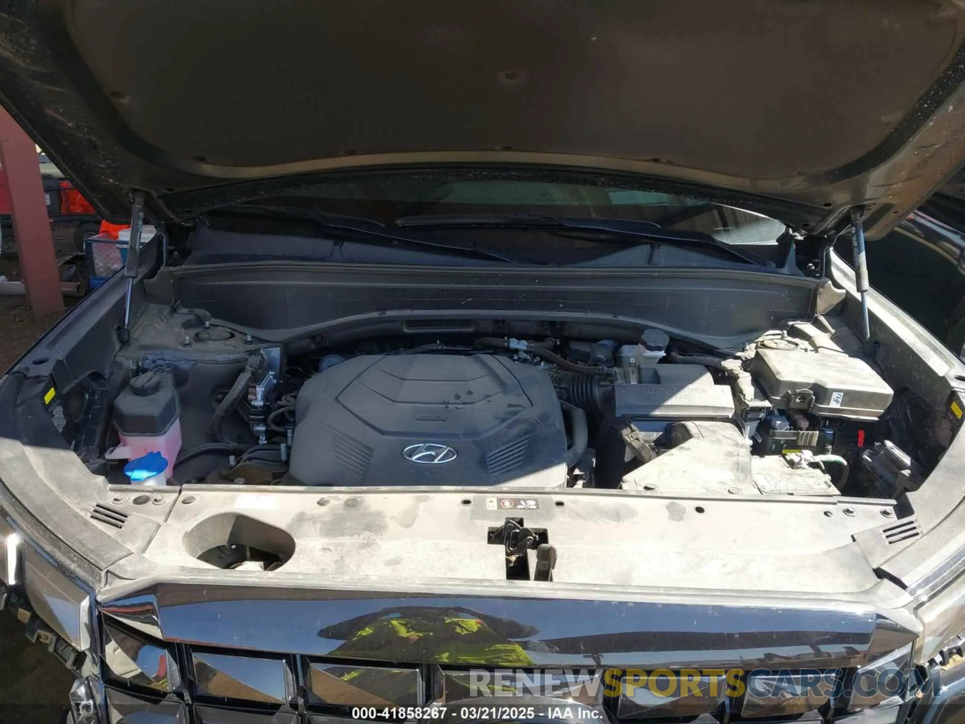 10 Photograph of a damaged car KM8R7DGE1RU737737 HYUNDAI PALISADE 2024