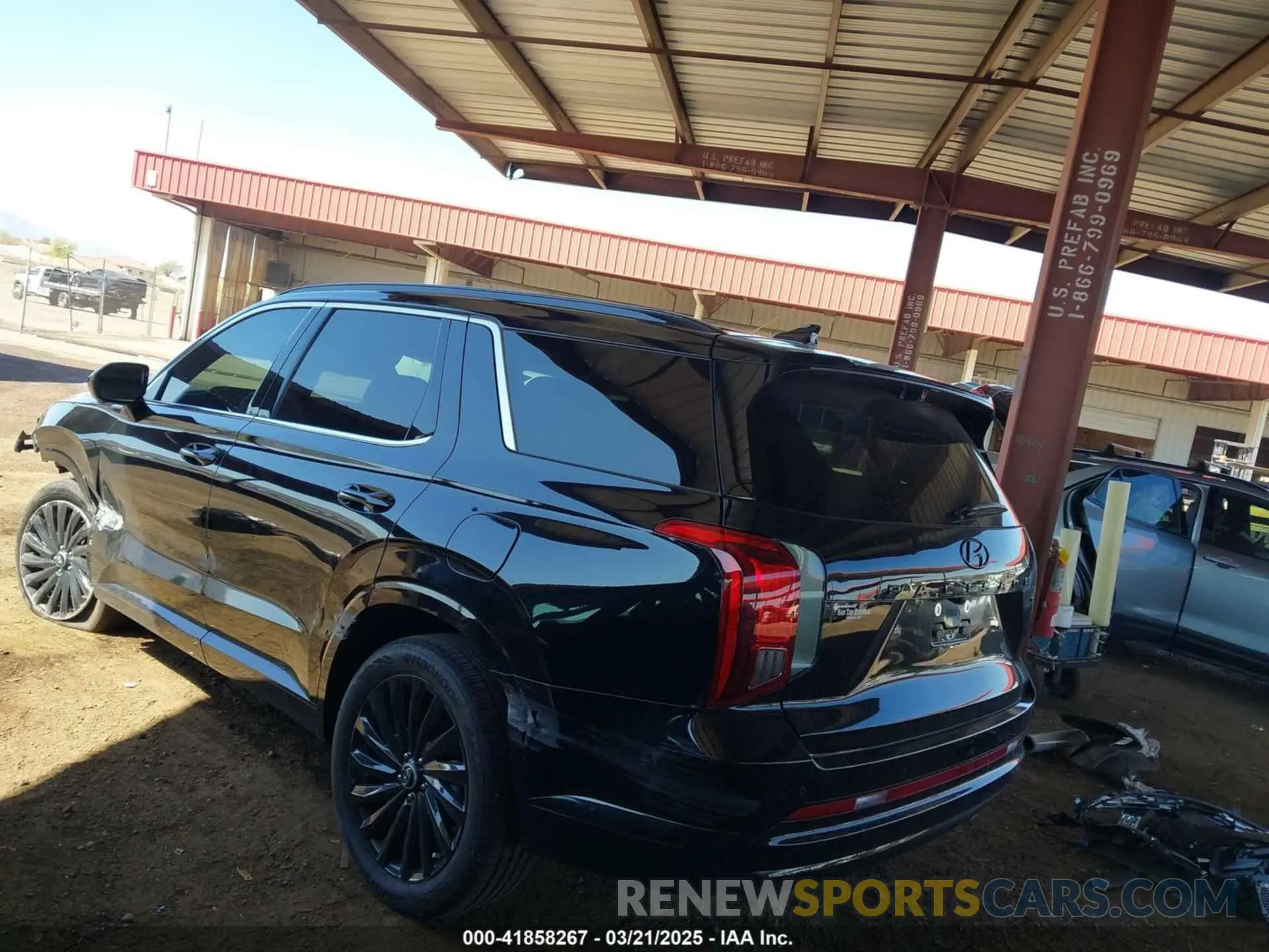 15 Photograph of a damaged car KM8R7DGE1RU737737 HYUNDAI PALISADE 2024