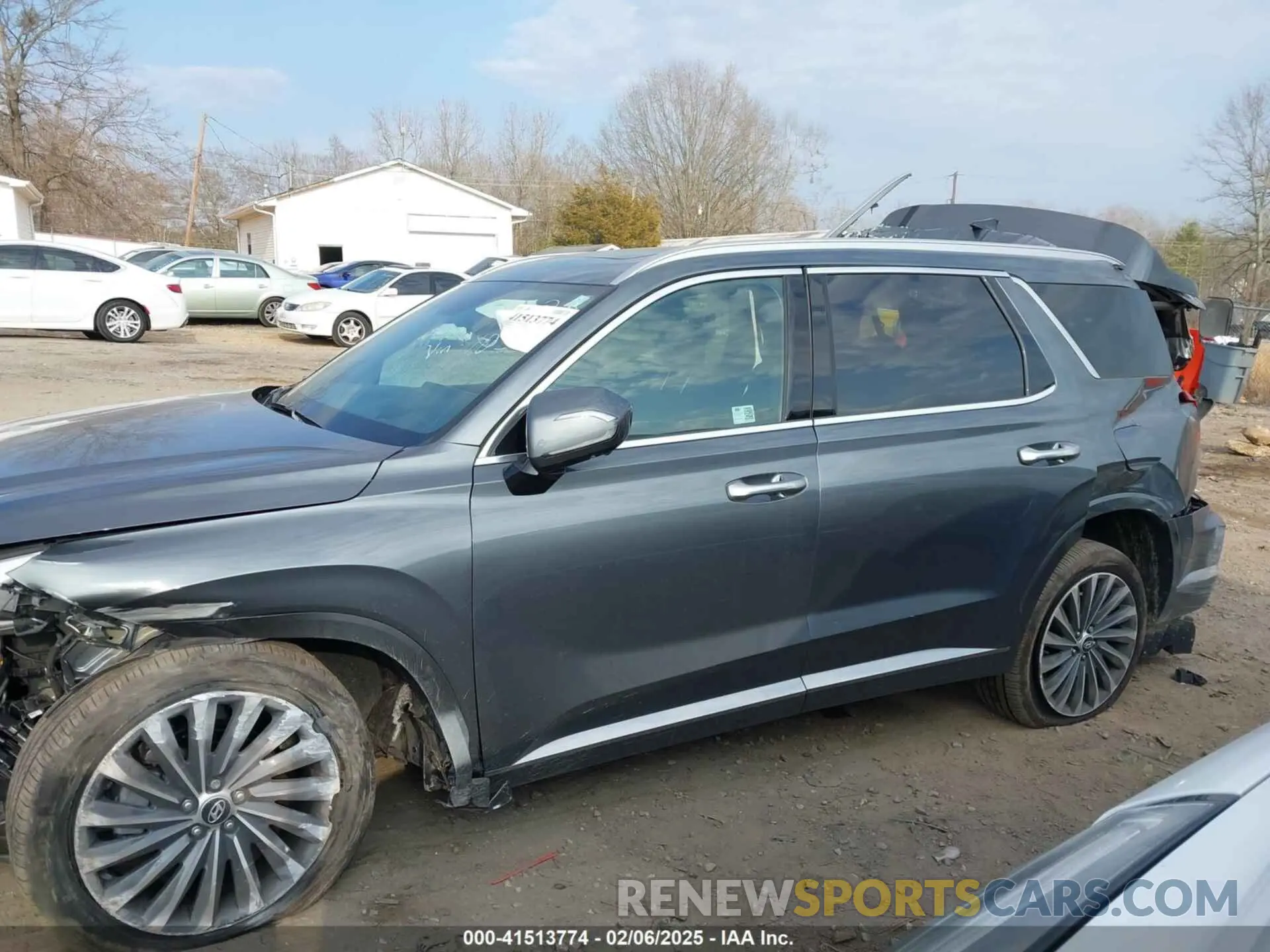 14 Photograph of a damaged car KM8R7DGE2RU691058 HYUNDAI PALISADE 2024