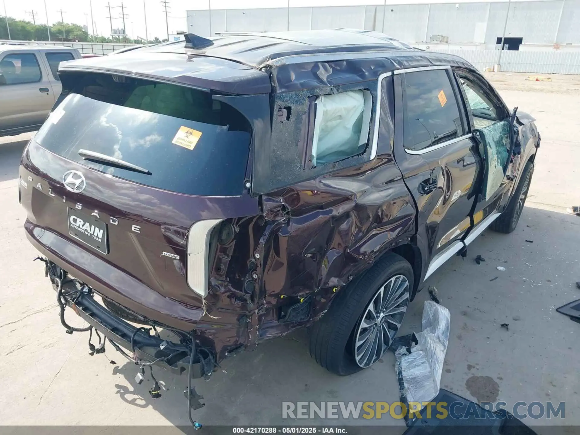 4 Photograph of a damaged car KM8R7DGE2RU698348 HYUNDAI PALISADE 2024