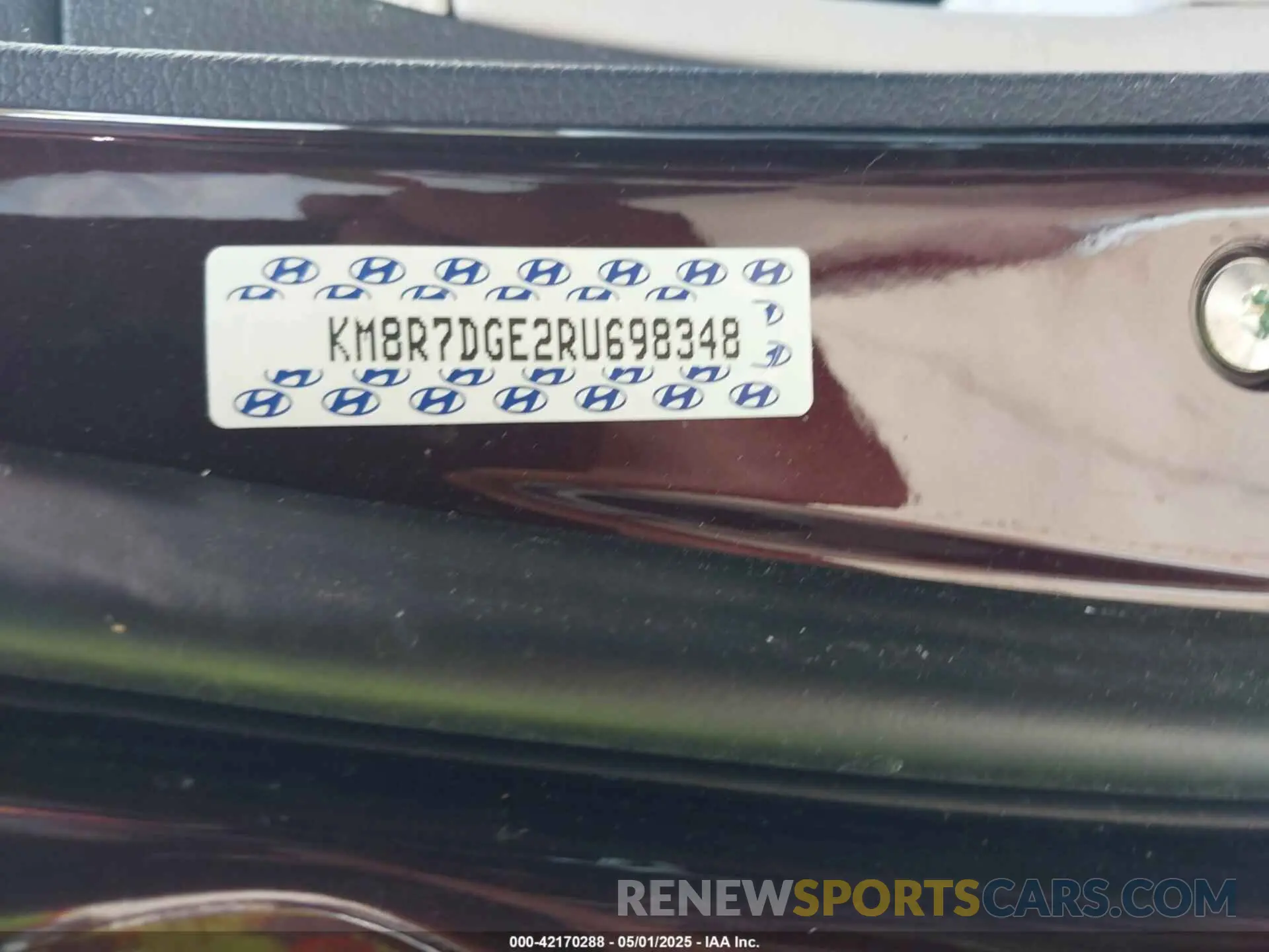 9 Photograph of a damaged car KM8R7DGE2RU698348 HYUNDAI PALISADE 2024