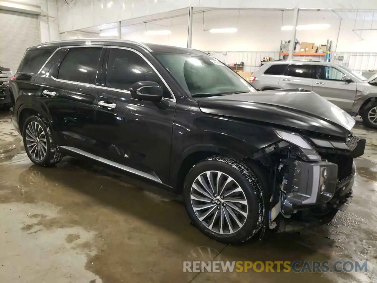 4 Photograph of a damaged car KM8R7DGE2RU730313 HYUNDAI PALISADE 2024