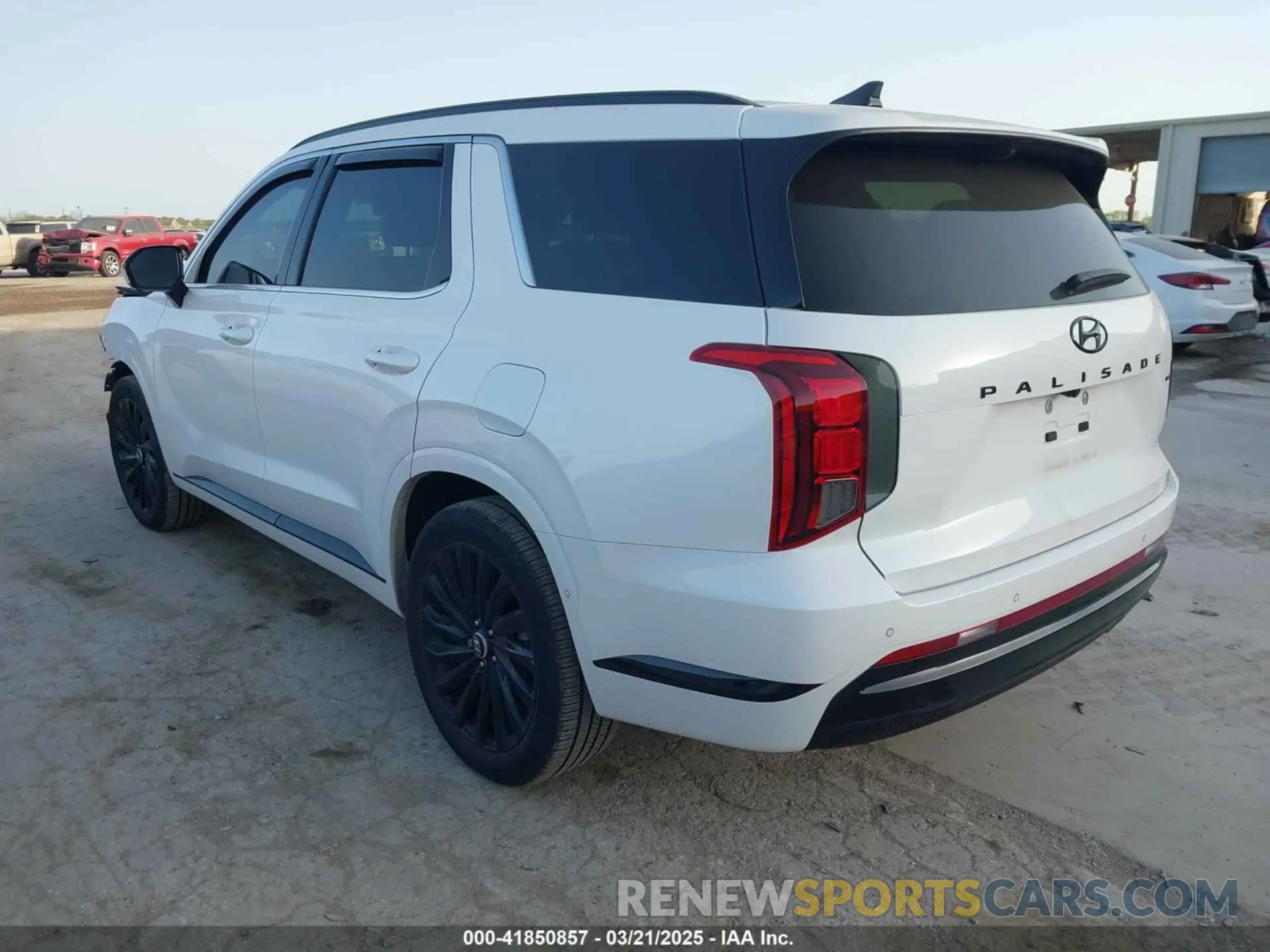 3 Photograph of a damaged car KM8R7DGE2RU763909 HYUNDAI PALISADE 2024