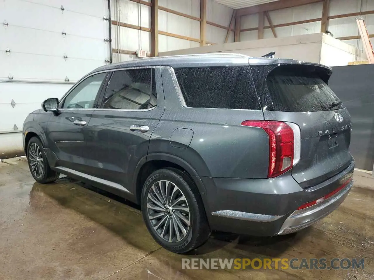 2 Photograph of a damaged car KM8R7DGE3RU720132 HYUNDAI PALISADE 2024