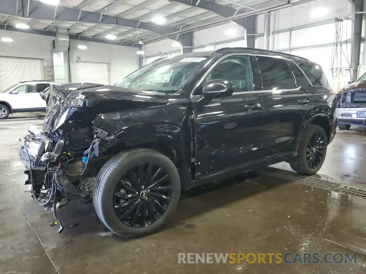 1 Photograph of a damaged car KM8R7DGE3RU746648 HYUNDAI PALISADE 2024