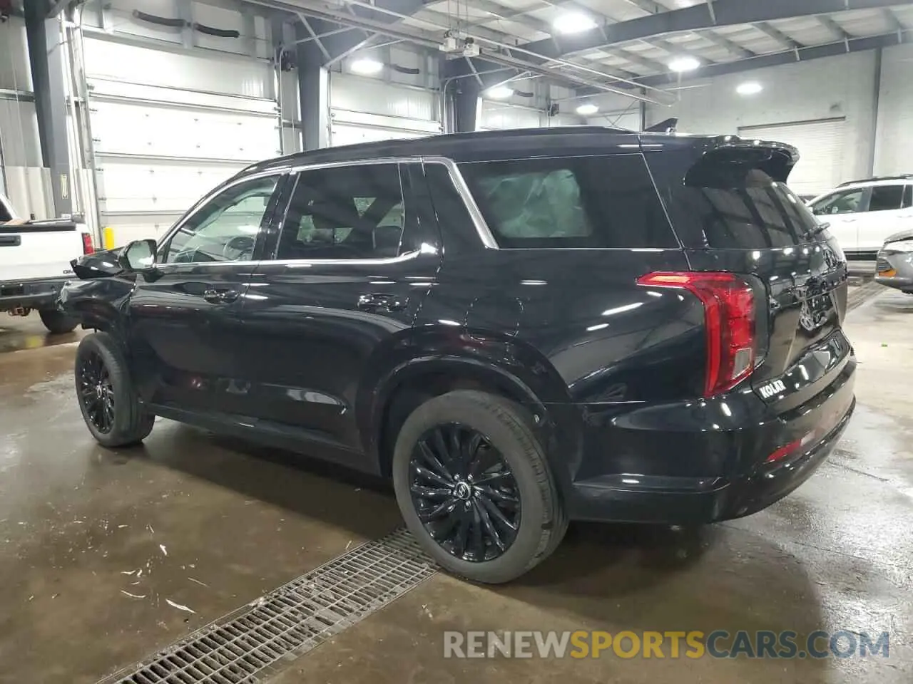2 Photograph of a damaged car KM8R7DGE3RU746648 HYUNDAI PALISADE 2024
