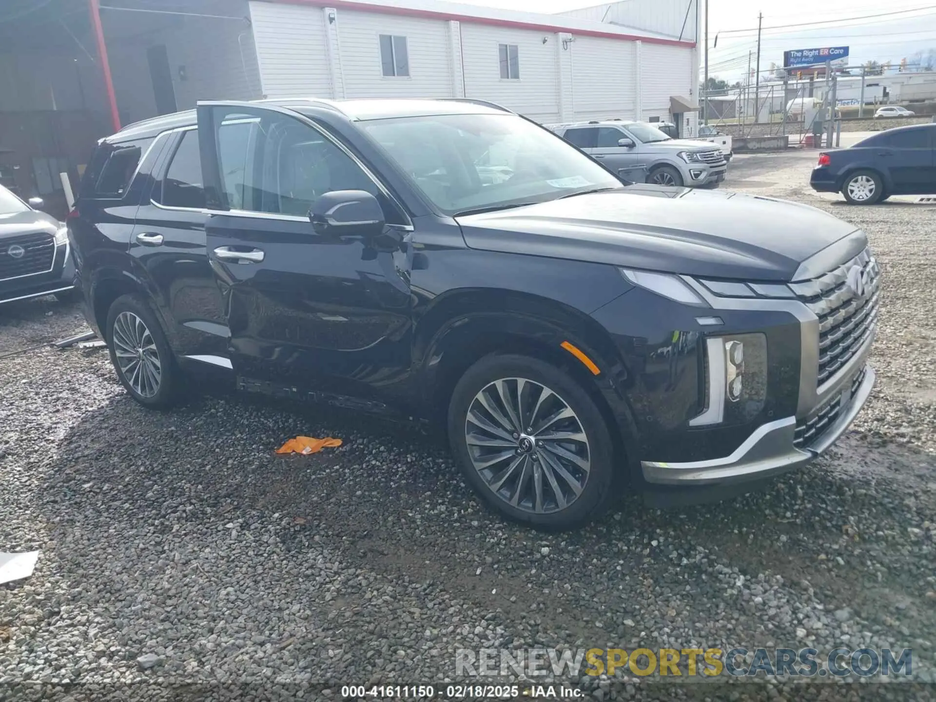 1 Photograph of a damaged car KM8R7DGE3RU754104 HYUNDAI PALISADE 2024