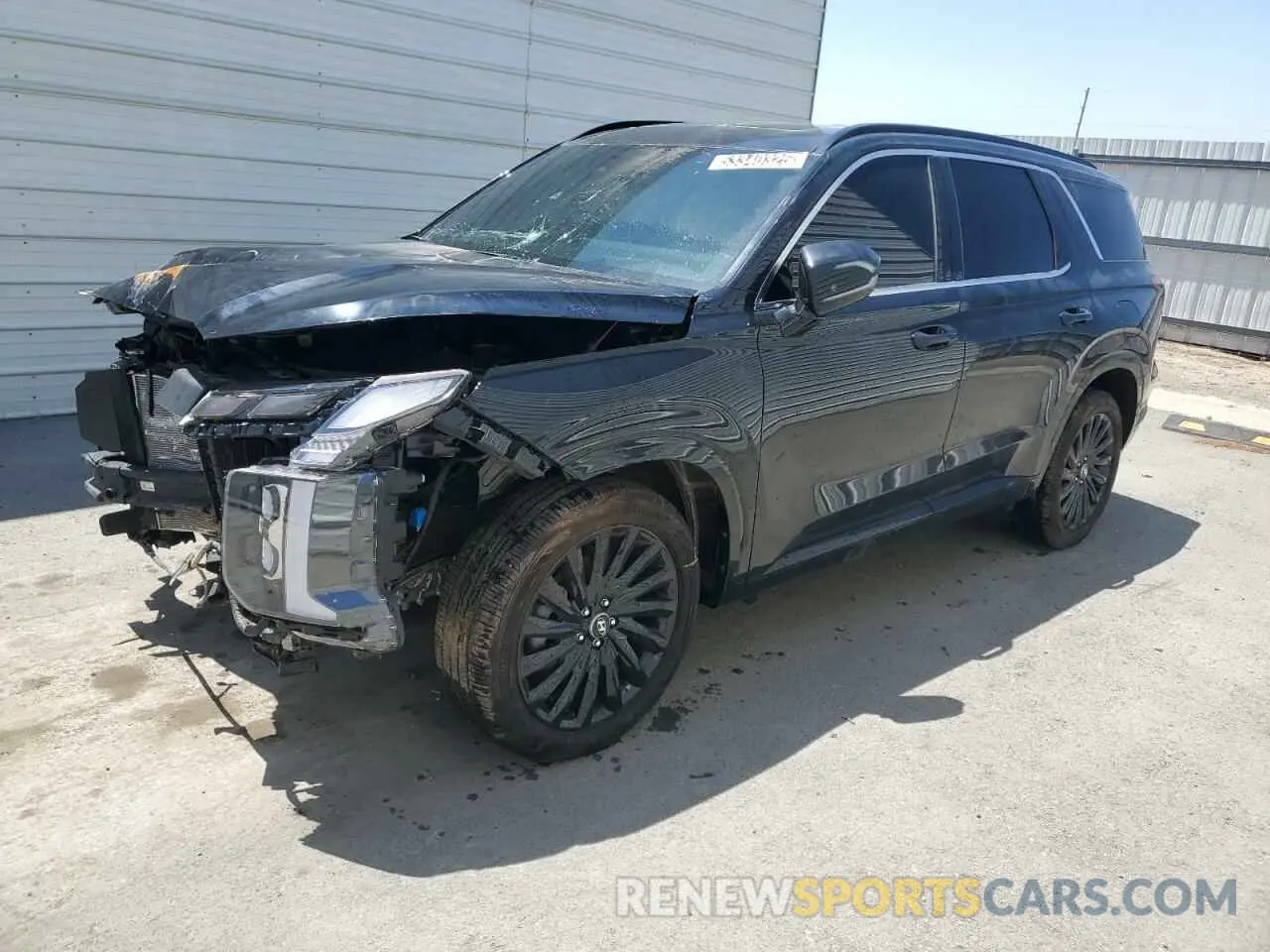 1 Photograph of a damaged car KM8R7DGE3RU780752 HYUNDAI PALISADE 2024