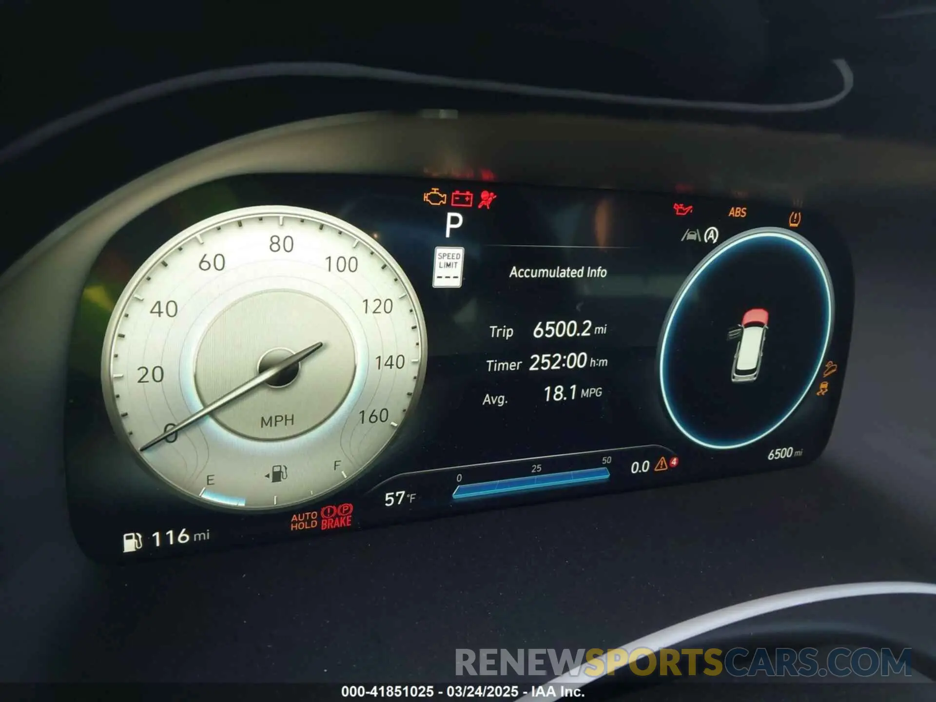 7 Photograph of a damaged car KM8R7DGE3RU806606 HYUNDAI PALISADE 2024