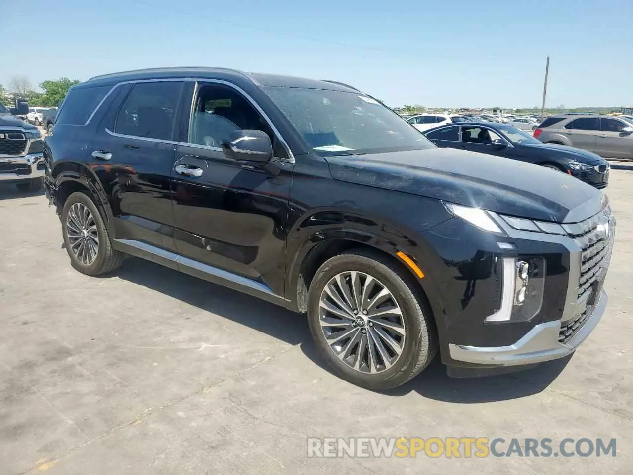4 Photograph of a damaged car KM8R7DGE4RU658515 HYUNDAI PALISADE 2024