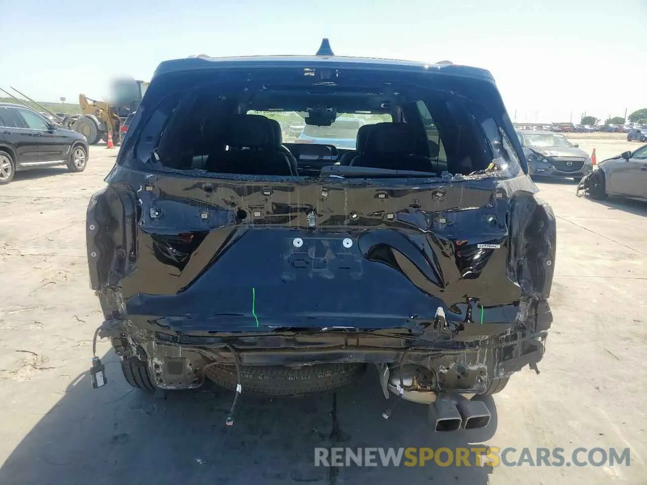 6 Photograph of a damaged car KM8R7DGE4RU658515 HYUNDAI PALISADE 2024