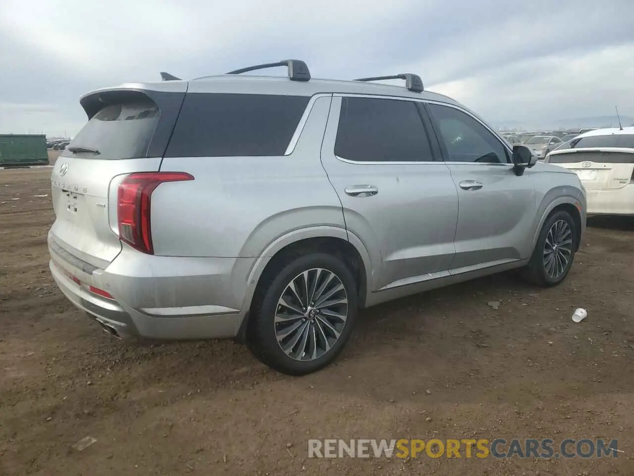 3 Photograph of a damaged car KM8R7DGE4RU667313 HYUNDAI PALISADE 2024