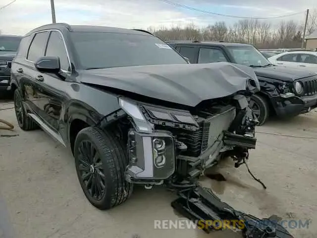 14 Photograph of a damaged car KM8R7DGE4RU688467 HYUNDAI PALISADE 2024