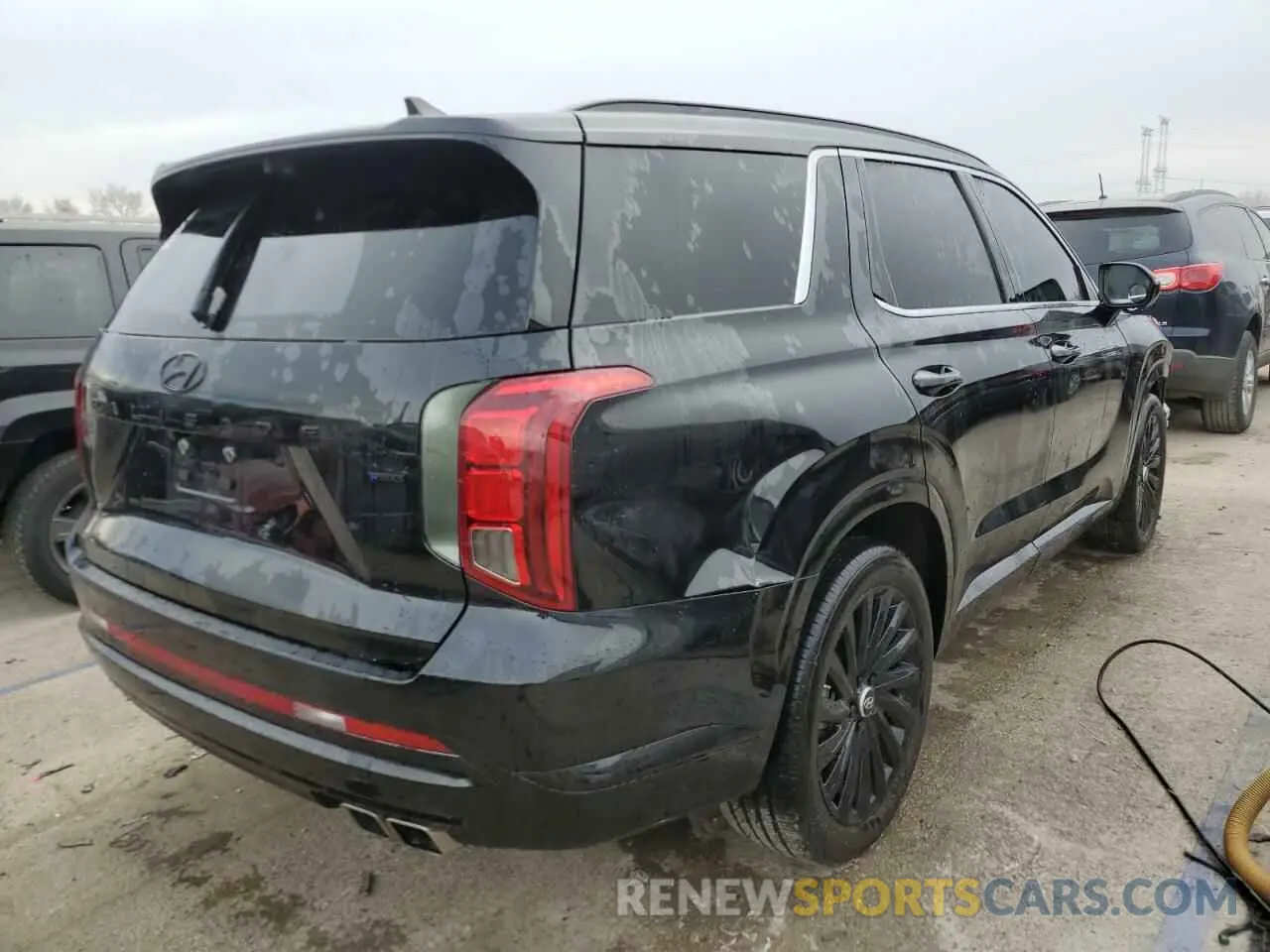 3 Photograph of a damaged car KM8R7DGE4RU688467 HYUNDAI PALISADE 2024
