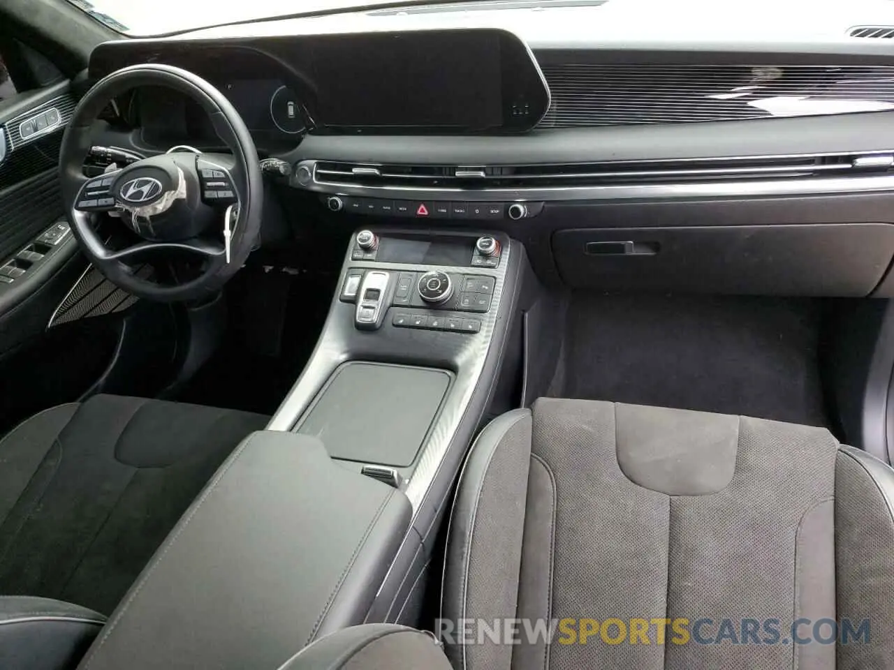 8 Photograph of a damaged car KM8R7DGE4RU688467 HYUNDAI PALISADE 2024