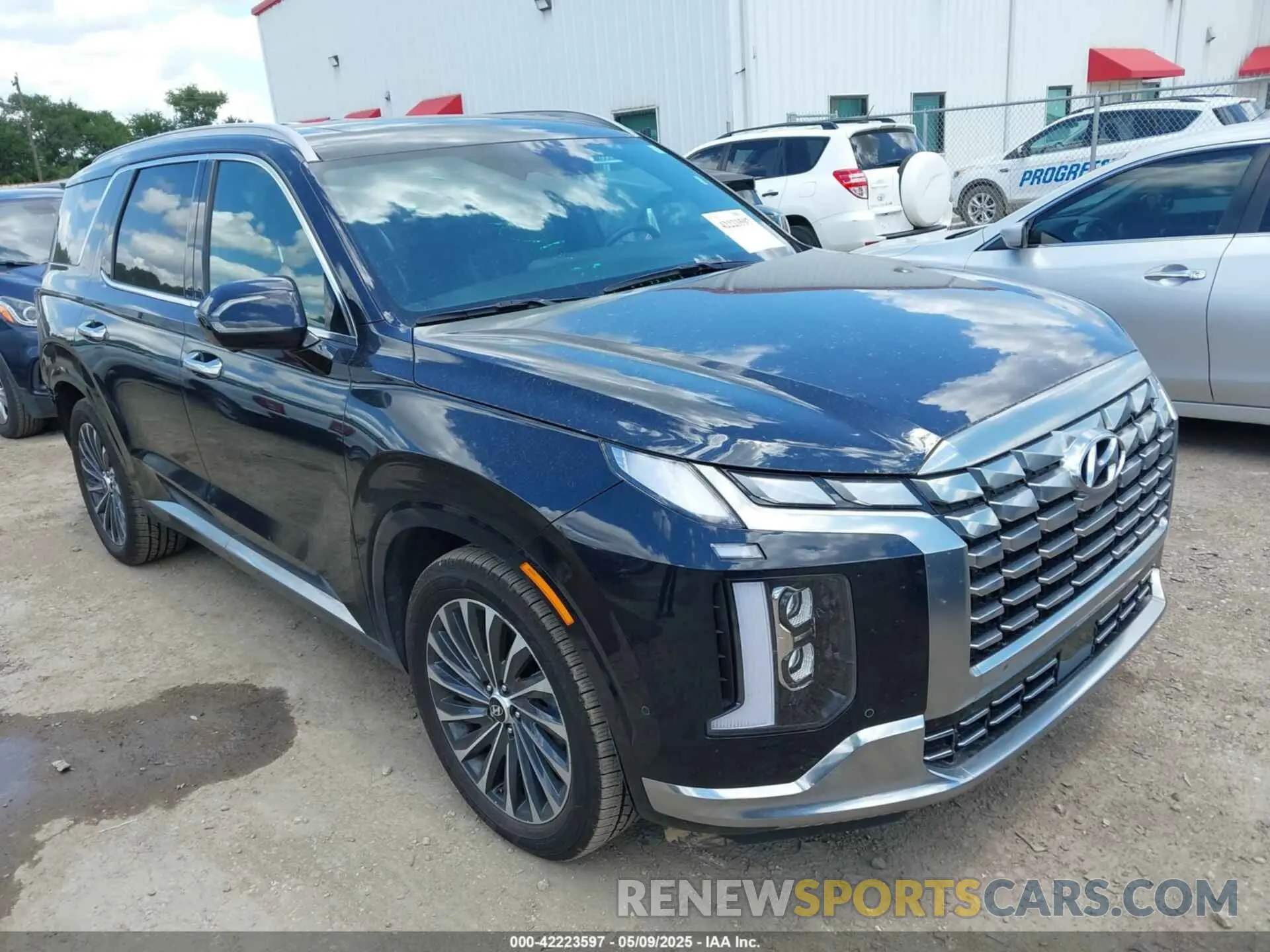 1 Photograph of a damaged car KM8R7DGE4RU710628 HYUNDAI PALISADE 2024
