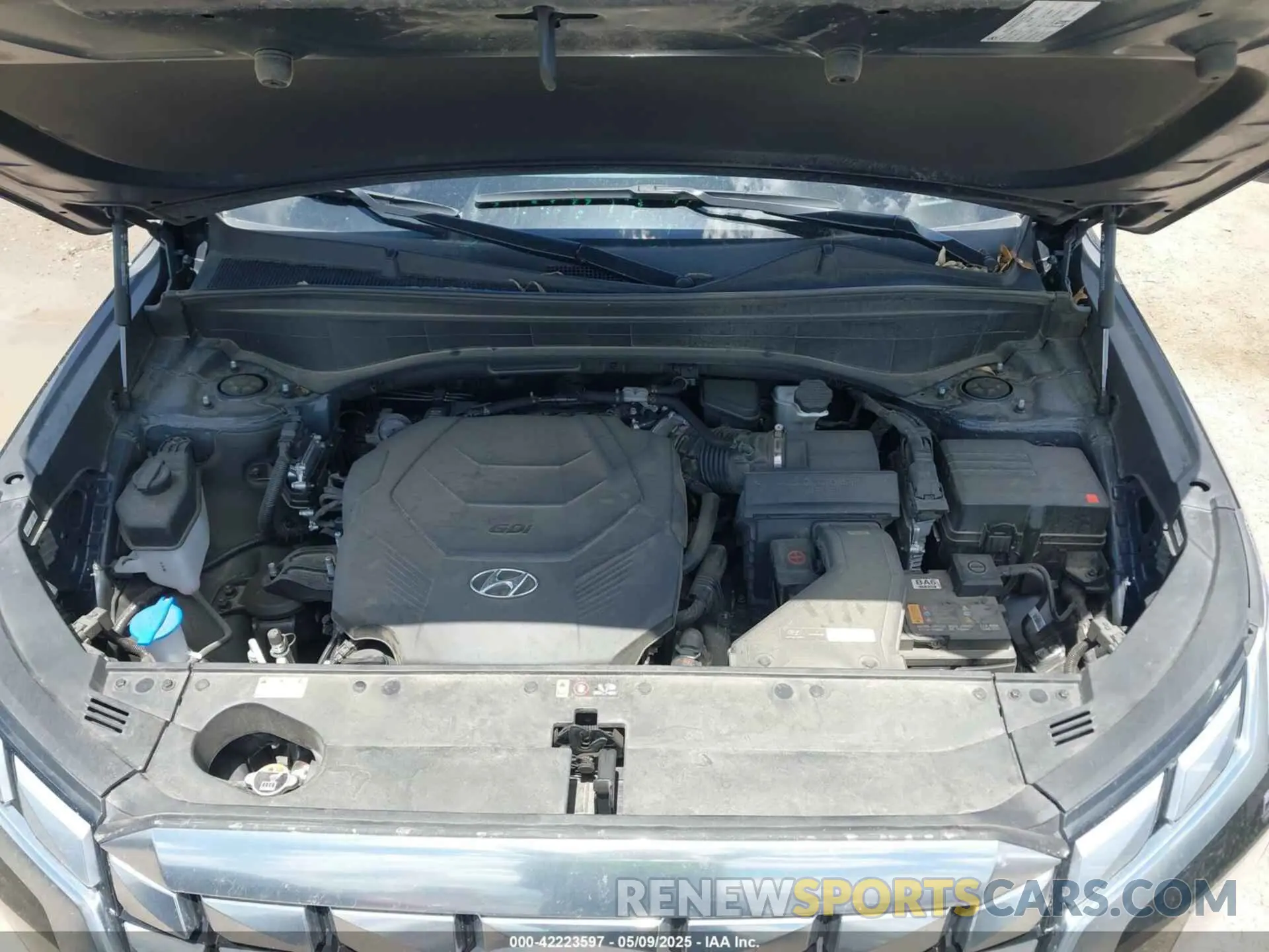 10 Photograph of a damaged car KM8R7DGE4RU710628 HYUNDAI PALISADE 2024