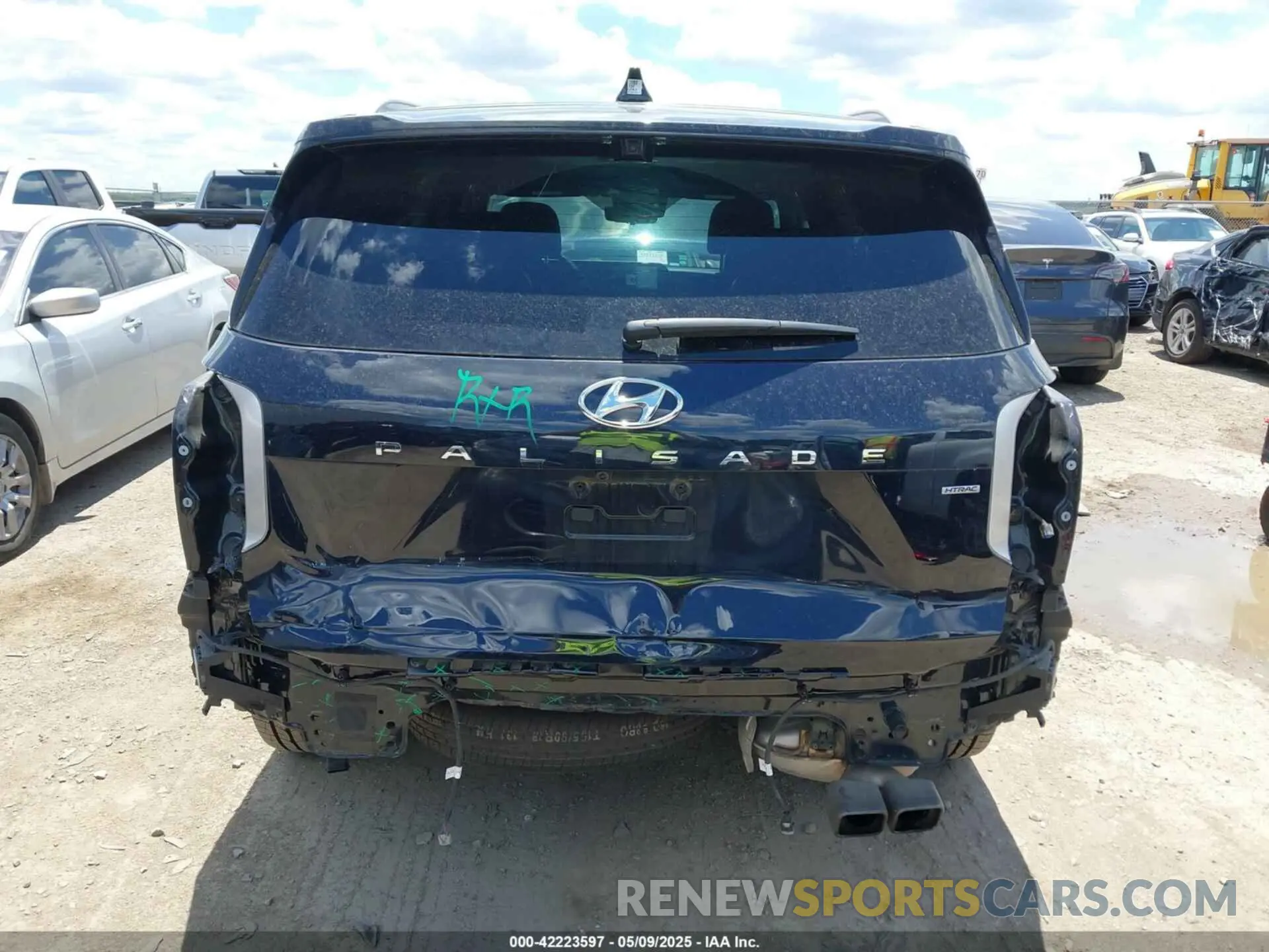 6 Photograph of a damaged car KM8R7DGE4RU710628 HYUNDAI PALISADE 2024