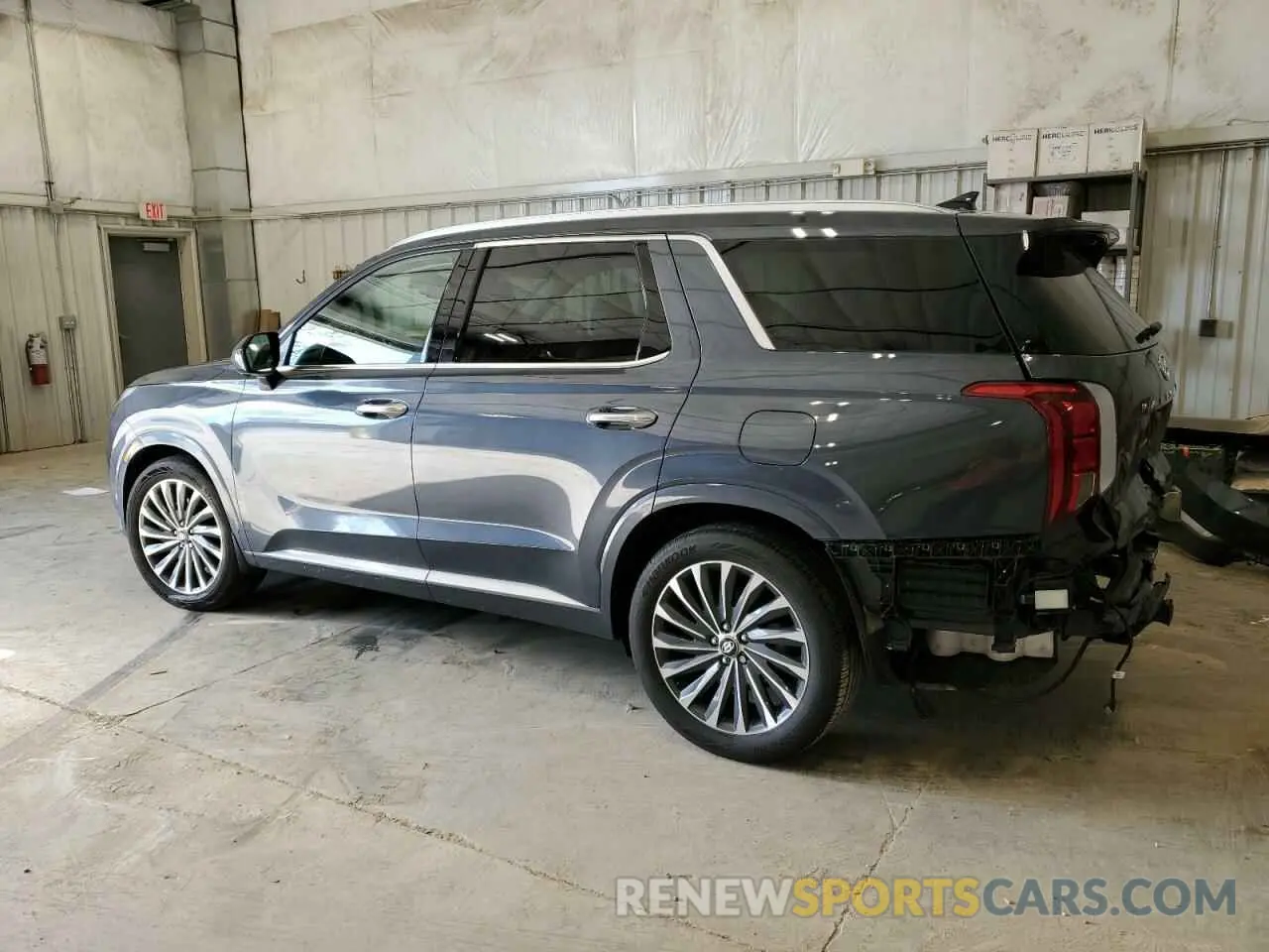 2 Photograph of a damaged car KM8R7DGE5RU673329 HYUNDAI PALISADE 2024