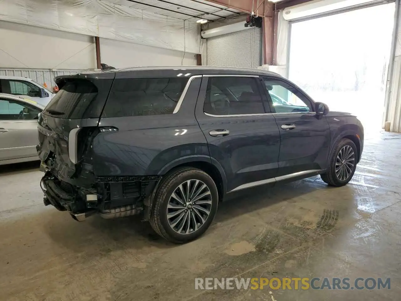3 Photograph of a damaged car KM8R7DGE5RU673329 HYUNDAI PALISADE 2024