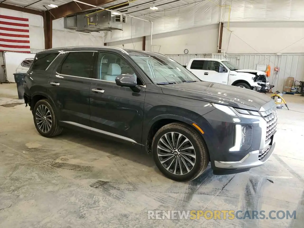 4 Photograph of a damaged car KM8R7DGE5RU673329 HYUNDAI PALISADE 2024