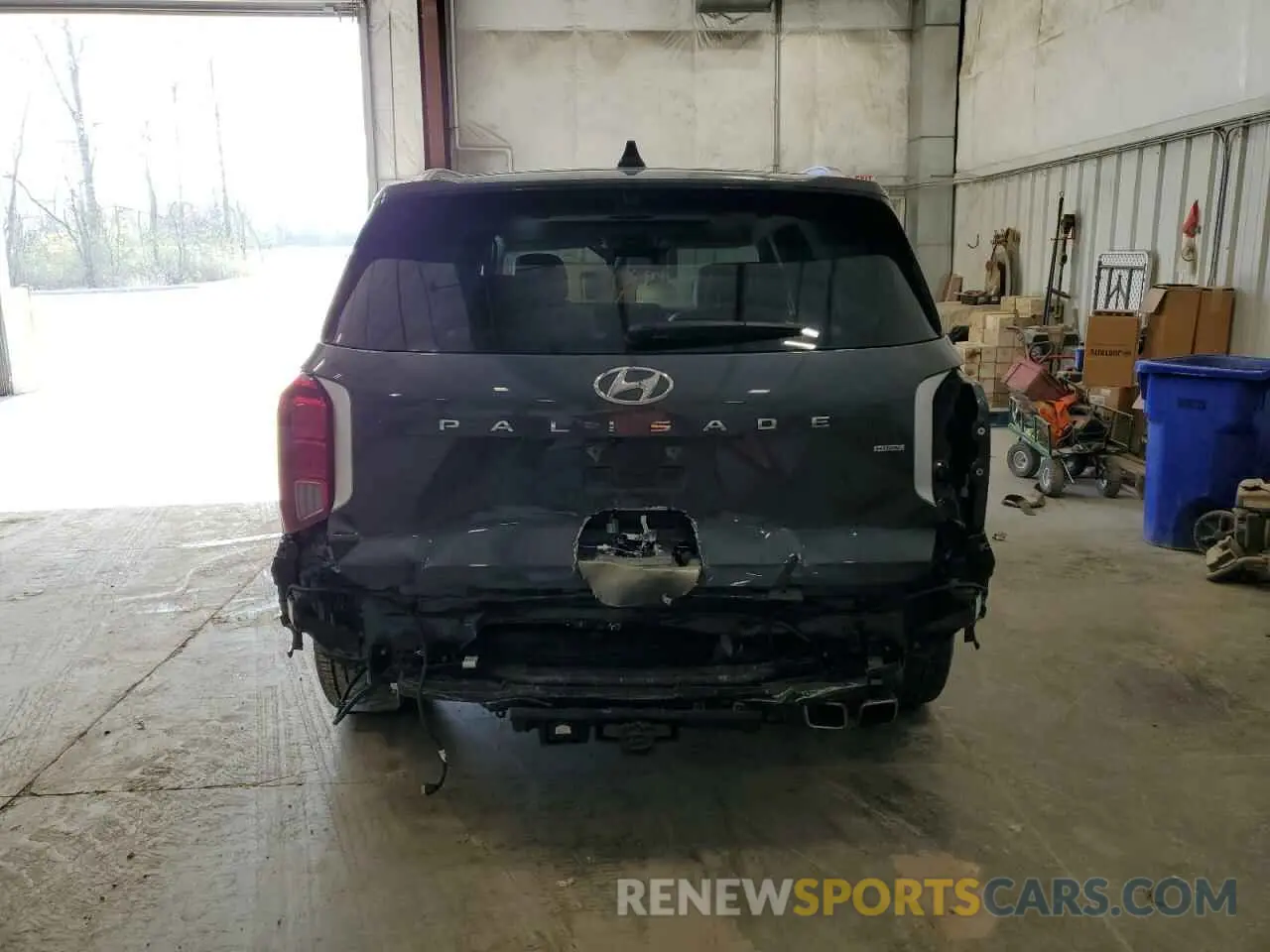 6 Photograph of a damaged car KM8R7DGE5RU673329 HYUNDAI PALISADE 2024
