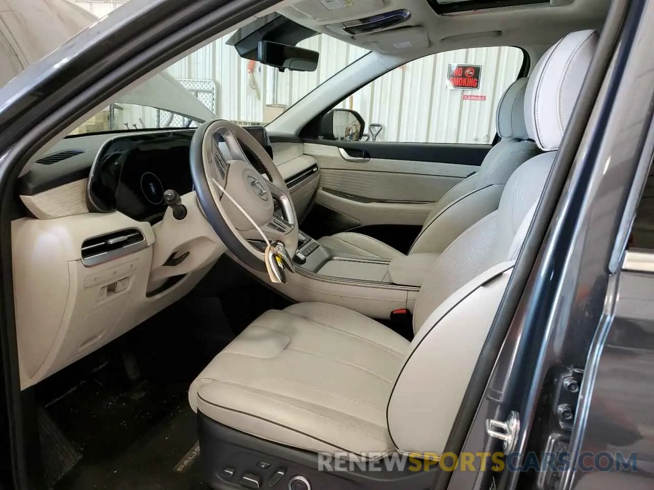 7 Photograph of a damaged car KM8R7DGE5RU673329 HYUNDAI PALISADE 2024