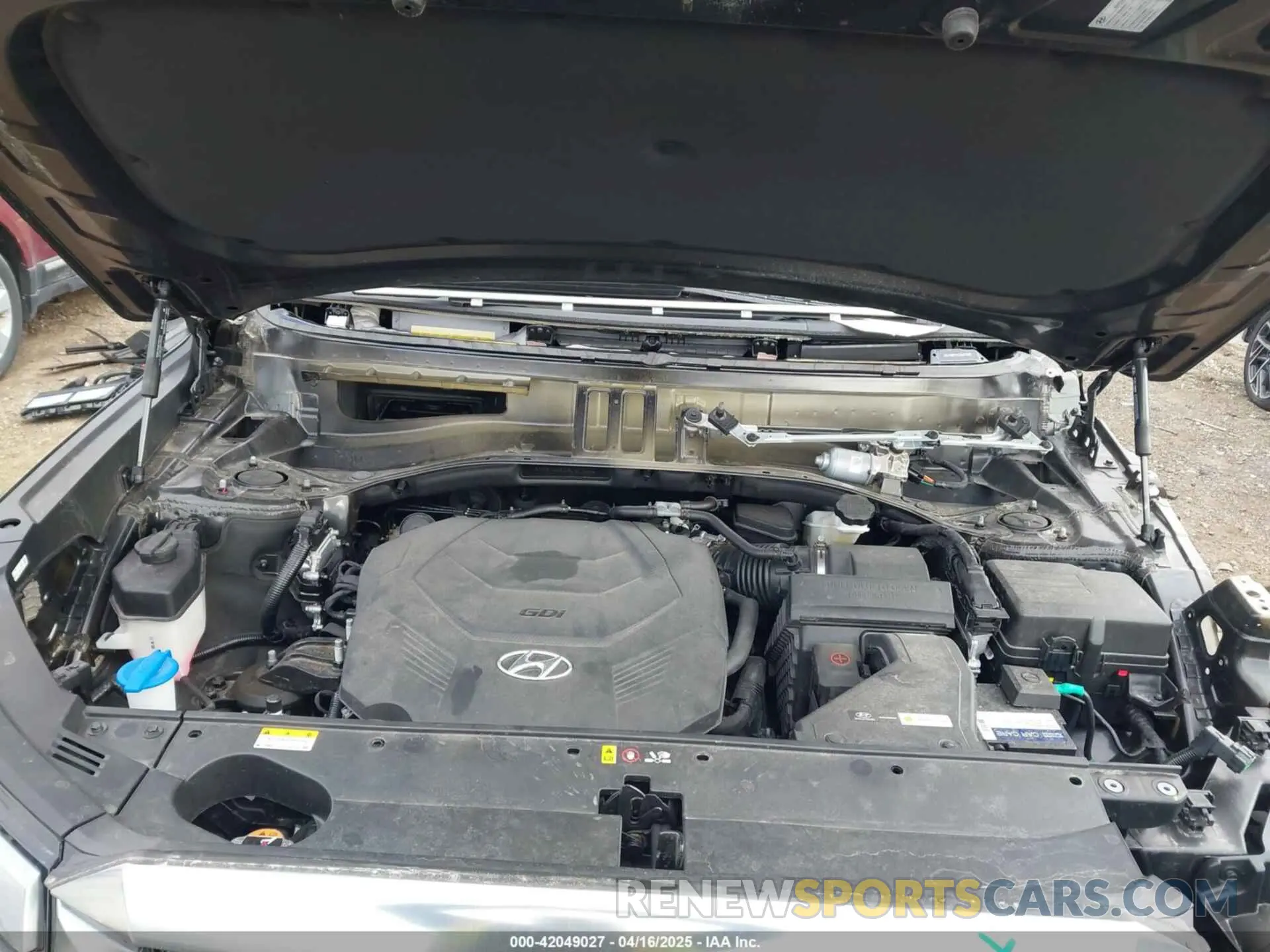 10 Photograph of a damaged car KM8R7DGE5RU679888 HYUNDAI PALISADE 2024