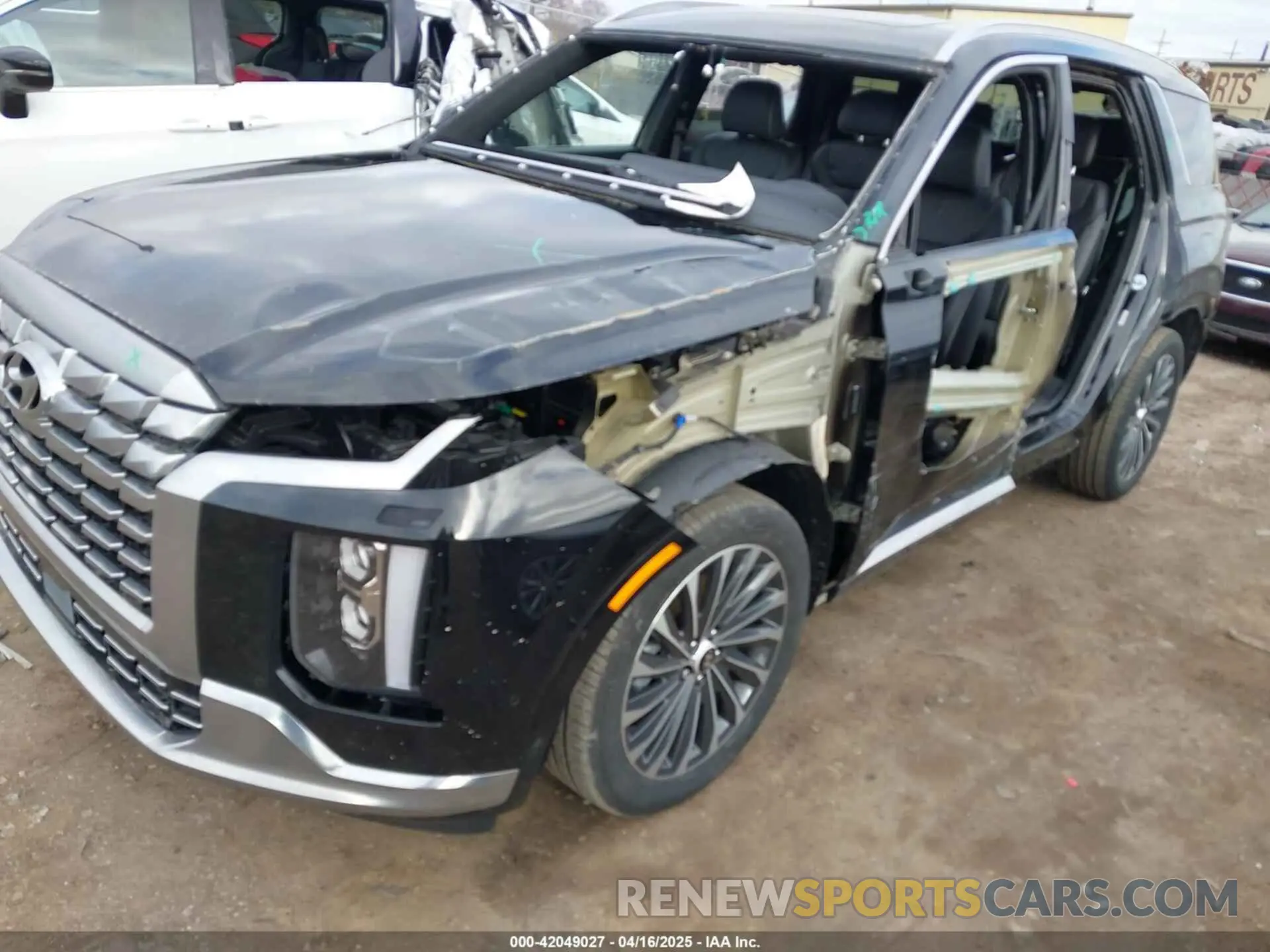 6 Photograph of a damaged car KM8R7DGE5RU679888 HYUNDAI PALISADE 2024