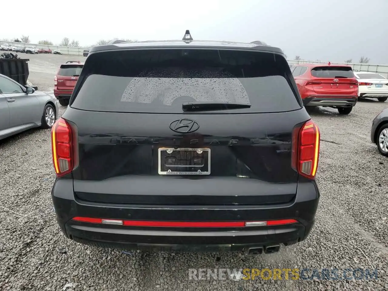 6 Photograph of a damaged car KM8R7DGE5RU707611 HYUNDAI PALISADE 2024