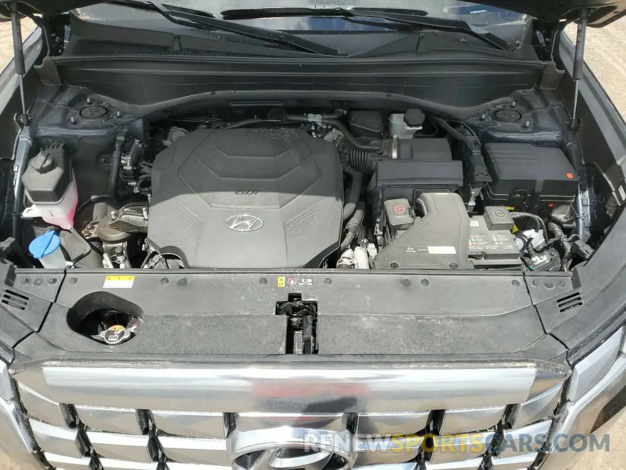 12 Photograph of a damaged car KM8R7DGE5RU785211 HYUNDAI PALISADE 2024