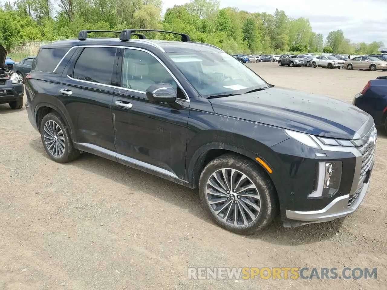 4 Photograph of a damaged car KM8R7DGE5RU785211 HYUNDAI PALISADE 2024